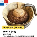 DRIP TRIP コーヒー豆 パナマエスメラルダ 2025クロップPrivate Collection Washed CANAS VERDES農園 400g #405