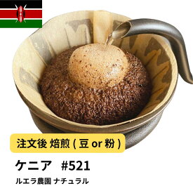ケニアコーヒー豆 ルエラ農園 ナチュラル 大容量 業務用 #521