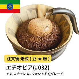 コーヒー豆 モカ イルガチャフェ G1 コチャレ ウォシュド エチオピア 受注焙煎 選べる焙煎度合い 送料無料 珈琲 珈琲豆 コーヒー スペシャルティコーヒー 粉 400g 800g 1kg 2kg コーヒー粉 【DRIP TRIP】 アイスコーヒー 浅煎 深煎