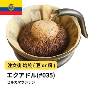 【DRIP TRIP】エクアドル ビルカマウンテン Qグレード コーヒー豆 受注焙煎 選べる焙煎度合い 送料無料 珈琲 珈琲豆 コーヒー スペシャルティコーヒー 粉 400g 800g 1kg 2kg コーヒー粉 アイスコー