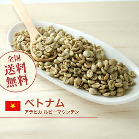 生豆コーヒー ルビーマウンテン （ベトナム アラビカ） 珈琲 スペシャルティ 送料無料【DRIP TRIP】1kg 2kg 5kg 10kg