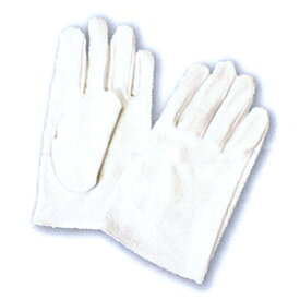 【表革製手袋】 【特殊手袋】 牛クレスト手袋（白）　8101　サイズ：フリー　※代引き不可※【NB】