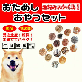 ＜送料無料＞犬 おやつ 無添加 手作りおやつ 国産 お試し選べる3種セット おやつ ドッグフード＜メール便配送＞【DBP】