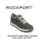 ロックポート ROCKPORT メンズ カジュアル ビジネス シューズ オープンロード タコニック グレー スエード 軽量 クッション 幅広