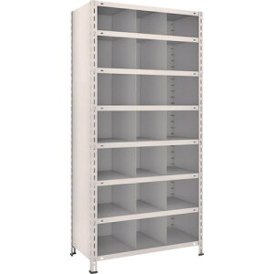 �g���X�R���R �y�ʓr�����z TRUSCO �X�`�[�����y�ʃ{���g���I �c�d�ؕt W875×D450×H1800 3��7�i �l�I�O���[ 63X-38 [1-502-2771]