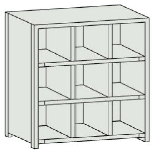 gXRR ylsz TRUSCO X`[敪I KB^ R{~ߕt 889X264XH926 33i KB-3033 [1-504-0710]