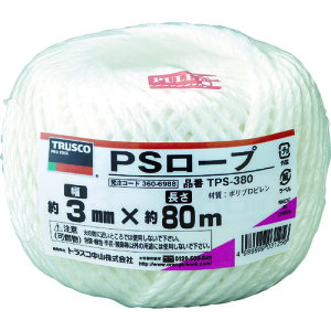 �g���X�R���R TRUSCO PS���[�v ��3mmX����80m �� TPS-380 [1-360-6988]