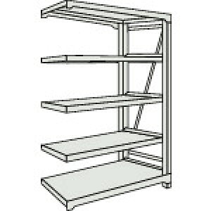 �g���X�R���R �y�l��s�z TRUSCO �X�`�[�����b�N M10�^�d�ʒI 1500X760XH1500 5�i �A�� �l�I�O���[ M10-5575B [1-508-1530]