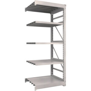 �g���X�R���R �y�l��s�z TRUSCO �X�`�[�����b�N M10�^�d�ʒI 900X760XH2400 5�i �A�� �l�I�O���[ M108375B [1-536-1068]