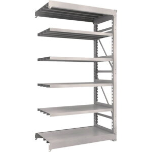 �g���X�R���R �y�l��s�z TRUSCO �X�`�[�����b�N M10�^�d�ʒI 1800X760XH2400 6�i �A�� �l�I�O���[ M108676B [1-536-4291]