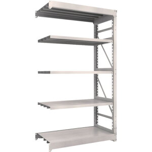 �g���X�R���R �y�l��s�z TRUSCO �X�`�[�����b�N M10�^�d�ʒI 1800X760XH2400 5�i �A�� �l�I�O���[ M108675B [1-536-5810]