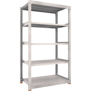 �g���X�R���R TRUSCO �X�`�[�����b�N M5�^���ʒI 1200X721XH2100 5�i �P�� �Ɛk�����x�[�X�t �l�I�O���[ �l�I�O���[ M5-7475SFC [1-691-7484]