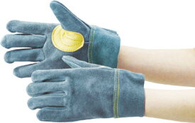 トラスコ中山 オイル加工革手袋 当て付 フリーサイズ TYK-107BH [A060308]