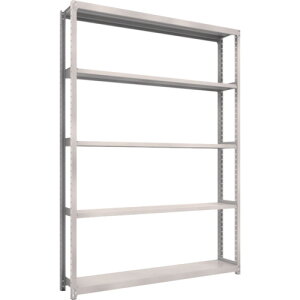 �g���X�R���R �y�ʓr�����z TRUSCO �X�`�[�����b�N M2�^�y���ʒI 1760X300XH2400 5�i �P�� �l�I�O���[ M2-8635 [1-450-0857]