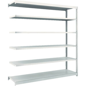 �g���X�R���R �y�ʓr�����z TRUSCO �X�`�[�����b�N M1.5�^�y���ʒI 1760×445×H1800 6�i�A�� �l�I�O���[ M1.5-6646B [1-780-0681]