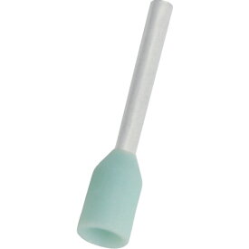 トラスコ中山 TRUSCO フェルール圧着端子 絶縁スリーブ付き 0.34-8 100個入 FT0308-TQ [1-257-7893]