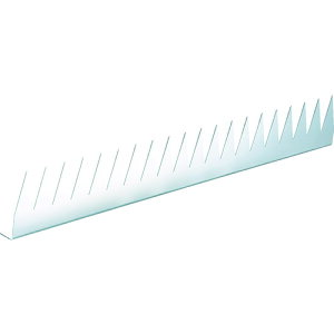 �g���X�R���R TRUSCO �E�ѕԂ� L�^ �O�p ����500mm TFG-500-1L [1-116-4073]