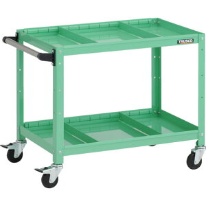 �g���X�R���R TRUSCO �c�[�����S�� ���r�b�g���S�� 700X450XH600 2�i �d�ؔ�2�i�t �n���h���t �S���ԗ� �����O�O���[�� RBW-672S2H YG [1-246-6363]