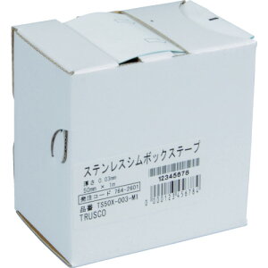 �g���X�R���R TRUSCO �X�e�����X�V���{�b�N�X�e�[�v 0.1 50mmX1m TS50X-01-M1 [1-764-2652]