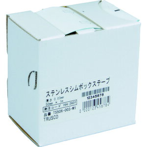 �g���X�R���R TRUSCO �X�e�����X�V���{�b�N�X�e�[�v 0.005 50mmX1m TS50X-0005-M1 [1-764-2571]