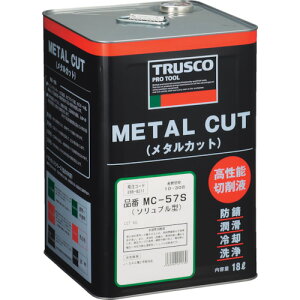 �g���X�R���R TRUSCO ���^���J�b�g �\�����u�������Ή��^ 18L MC-57S [1-286-8211]