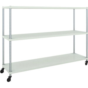 �g���X�R���R �y�l��s�z TRUSCO �X�`�[�����b�N �t�F�j�b�N�X���b�N 1800X450 3�i U�ԗ֕t W�F �R�ە��̓h�� PER-4643-U125-W [1-484-4963]