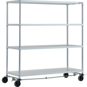 �g���X�R���R �y�l��s�z TRUSCO �X�`�[�����b�N �t�F�j�b�N�X���b�N 1500X600 4�i U�ԗ�4��S�t W�F �R�ە��̓h�� PER-5564-U125-B4-W [1-183-2691]