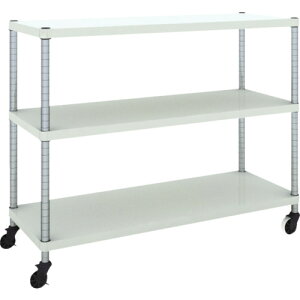 �g���X�R���R �y�l��s�z TRUSCO �X�`�[�����b�N �t�F�j�b�N�X���b�N 1200X450 3�i U�ԗ֕t W�F �R�ە��̓h�� PER-3443-U125-W [1-484-4688]