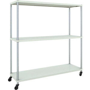 �g���X�R���R �y�l��s�z TRUSCO �X�`�[�����b�N �t�F�j�b�N�X���b�N 1500X450 3�i U�ԗ֕t W�F �R�ە��̓h�� PER-5543-U125-W [1-484-5129]