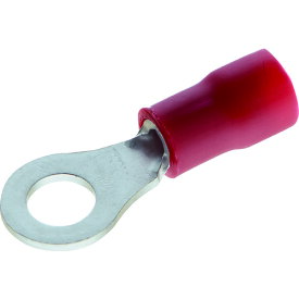 トラスコ中山 TRUSCO 絶縁被覆付圧着端子 拡管形 丸形 100個入 TRBV1.25-3.5-R [1-207-3910]