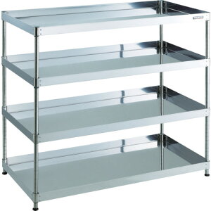 gXRR yʓrz TRUSCO XeXS N[tFjbNXS SUS430 bN^ W1200×D600×H772 3i CPE4-R9123 [1-488-1605]