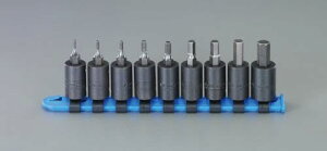 �G�X�R ESCO �y�l��s�z 3/8�hDR �C���p�N�gHex�r�b�g�\�P�b�g�Z�b�g EA164WE [2-5179712]