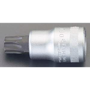 �G�X�R ESCO �y�l��s�z 3/4�hDRxT80 �mTORX�n �r�b�g�\�P�b�g EA617WD-80 [2-1349205]