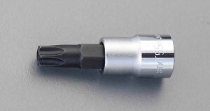 �G�X�R ESCO �y�l��s�z 3/8�hDR/ T9/x55 �mBore-Torx�n�r�b�g�\�P�b�g EA618JW-9 [2-5165012]