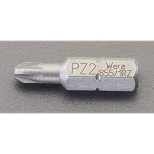 �G�X�R ESCO �y�l��s�z PZ 2x 25mm �mPozi�n�h���C�o�[�r�b�g EA611GP-12 [2-1342718]