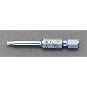 �G�X�R ESCO �y�l��s�z T5x 50mm �mTORX�n�h���C�o�[�r�b�g EA611PG-5 [2-1344361]