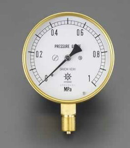 �G�X�R ESCO �y�l��s�z G 3/8�h/ 75mm/ 0-0.1MPa ���͌v EA729DA-1 [2-0625228]