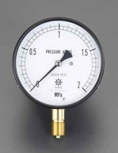 �G�X�R ESCO �y�l��s�z G 3/8�h/100mm/0-2.0MPa ���͌v EA729DF-20 [2-0628915]