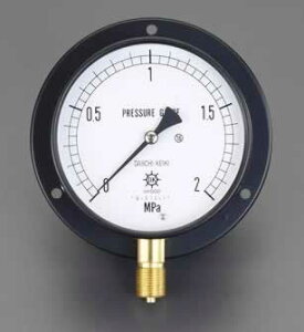 �G�X�R ESCO �y�l��s�z G 3/8�h/100mm/0-3.0MPa �Εt���͌v EA729DH-30 [2-0631526]