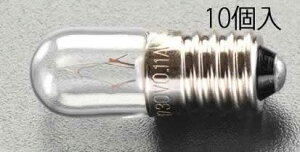 �G�X�R ESCO �y�l��s�z 24V/1.0W/E10 �p�C���b�g���i10�j EA758ZA-31 [2-5001747]