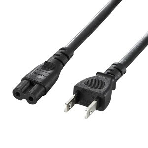 �G�X�R ESCO �y�l��s�z AC125V/7A �m�[�gPC�p�d���R�[�h�i2P/1.0m�j EA764CD-22 [2-1674291]