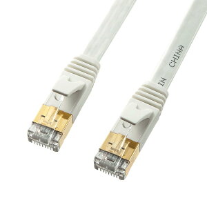 �G�X�R ESCO �y�l��s�z 1 m �t���b�gLAN�P�[�u���iCAT7/�z���C�g�j EA764BB-140 [2-1811085]