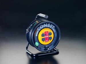 �G�X�R ESCO �y�l��s�z AC125V/15A/30m �R���Z���g�Œ胊�[���i�R�d�Ւf�j EA815FC-30 [2-0741157]