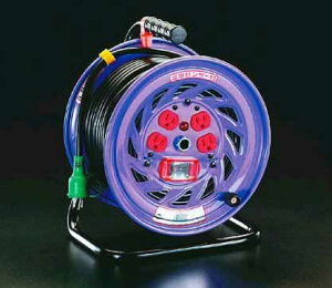 �G�X�R ESCO �y�l��s�z AC100V/15A/50m �R�[�h���[���i�ߕ��טR�d�Ւf�j EA815DK-50 [2-0877146]