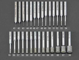 �G�X�R ESCO �y�l��s�z 2.2x5.0x55mm CBN�o�[�i3mm���j EA819DJ-156 [2-5042467]