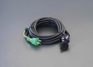 �G�X�R ESCO �y�l��s�z AC125V/15A/10m �����R�[�h�i�A�[�X�t/�h�J�^�j EA815GB-37 [2-5384505]