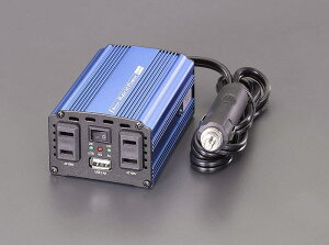 �G�X�R ESCO �y�l��s�z DC12V��AC100V/120W �C���o�[�^�[ EA812JA-3BB [2-1084168]