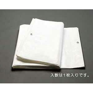 �G�X�R ESCO �y�l��s�z 5.4x7.2m/0.25mm �z���C�g�V�[�g�i#3000�j EA911AC-42 [2-5782790]
