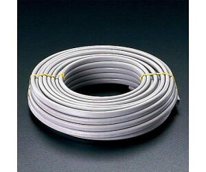 �G�X�R ESCO �y�l��s�z 2.6mmx3�S/600V27A VA�P�[�u���i20m/�O���[�j EA940AV-27A [2-1914533]