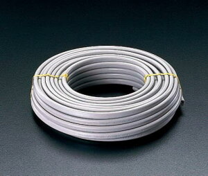 �G�X�R ESCO �y�l��s�z 1.6mmx2�S/600V18A VA�P�[�u���i50m/�O���[�j EA940AV-3 [2-5958768]